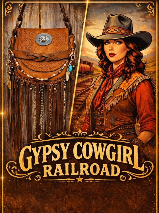 Tops - Gypsy Cowgirl Railroad A BOHO WESTERN TRAIN